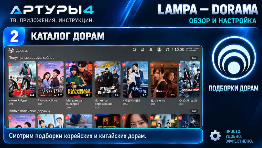 Lampa новый плагин Dorama